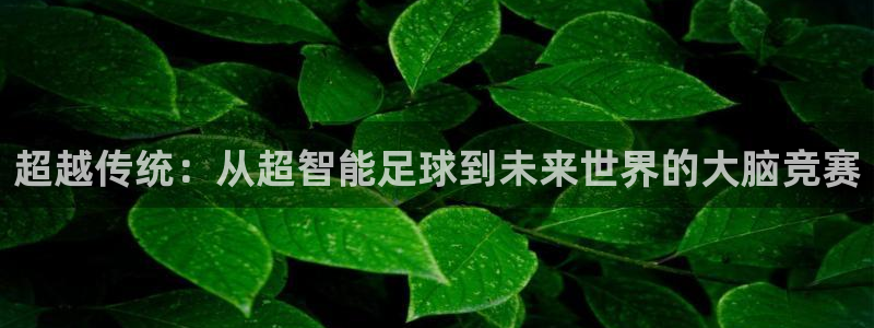 超越传统：从超智能足球到未来世界的大脑竞赛